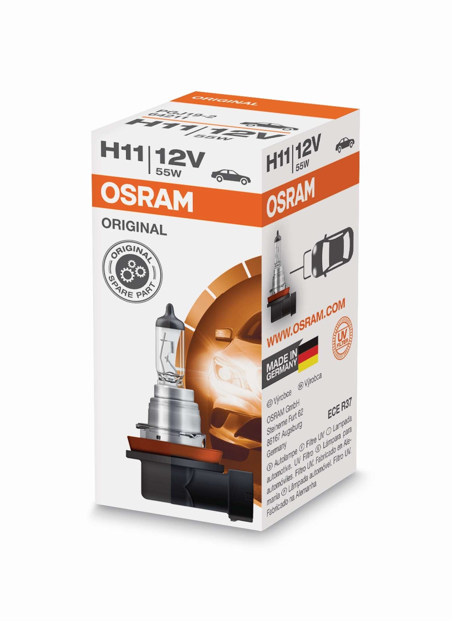 OSRAM H11 ORIGINAL 12V 55W