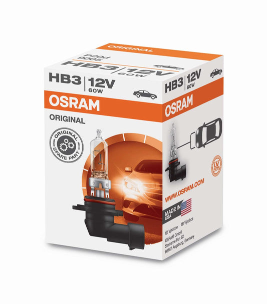 OSRAM HB3 ORIGINAL 12V 60W LEMPUTĖ