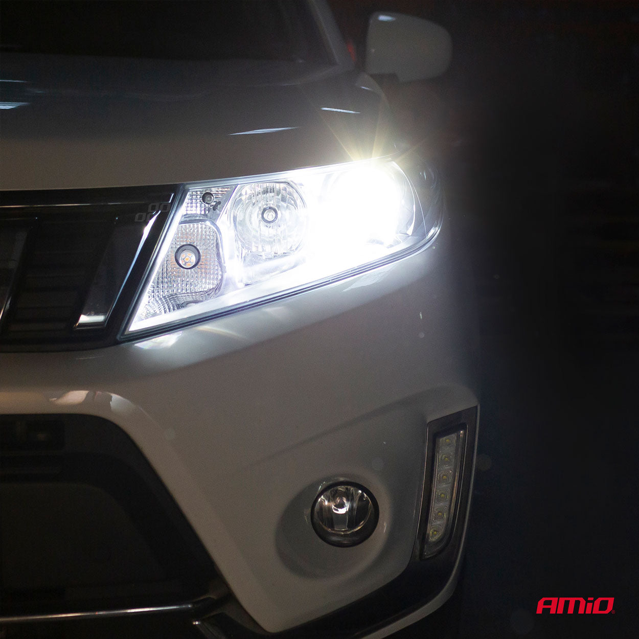 AMIO H7 LED CANBUS 6000K +400% 12V